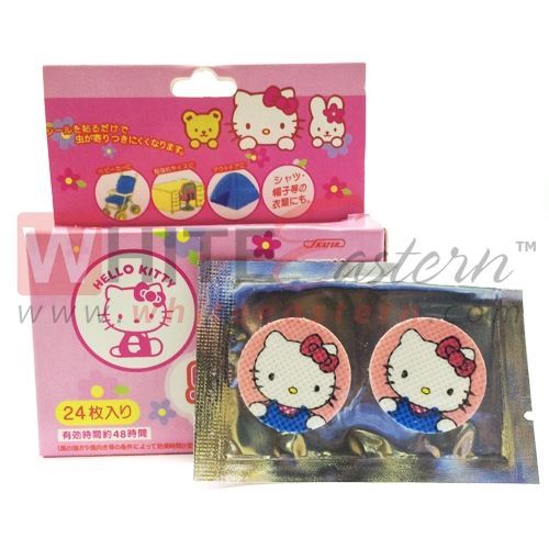 Picture of Anti Mosquito Repellent Patches Hello Kitty Design, 24 Pieces