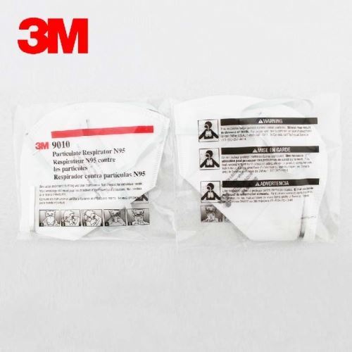 Picture of 3M 9010 N95 Particulate Respirator Mask, 50 Pieces
