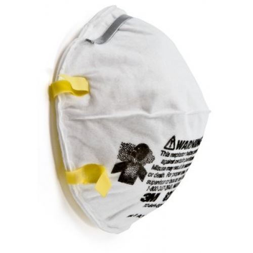 Picture of 3M 8210 N95 Particulate Respirator Mask, 160 Pieces