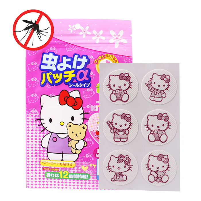 Picture of Anti Mosquito Repellent Patches Hello Kitty  Design, 24 Pieces