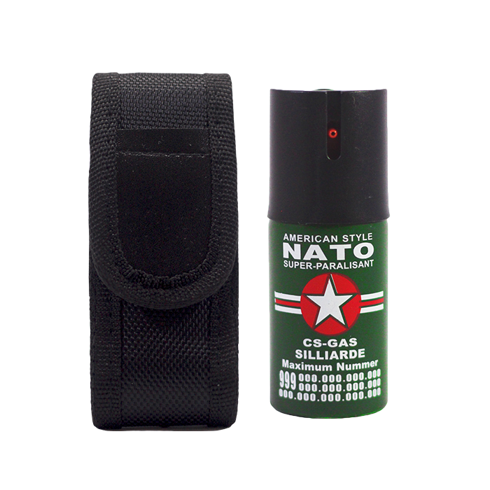 Picture of Security Combo 6 NATO 40ML Pepper Spray + Holster