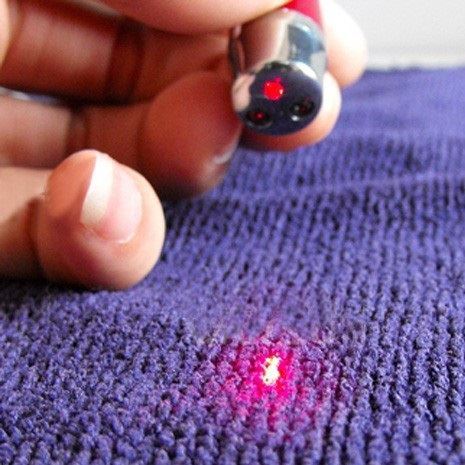 Picture of 3-in-1 Laser Pointer, LED UV and White LED Keychain Flashlight