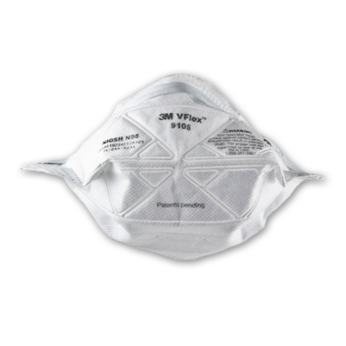 Picture of 3M 9105 VFlex N95 Particulate Respirator Mask, 25 Pieces
