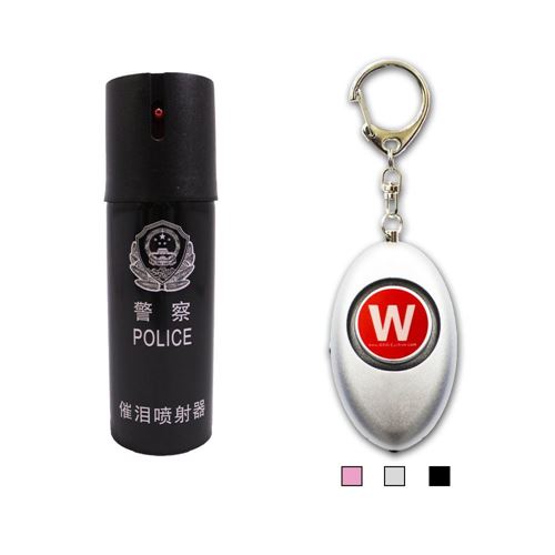 图片 防狼胡椒喷雾，警察设计 (60毫升) + 个人警报器