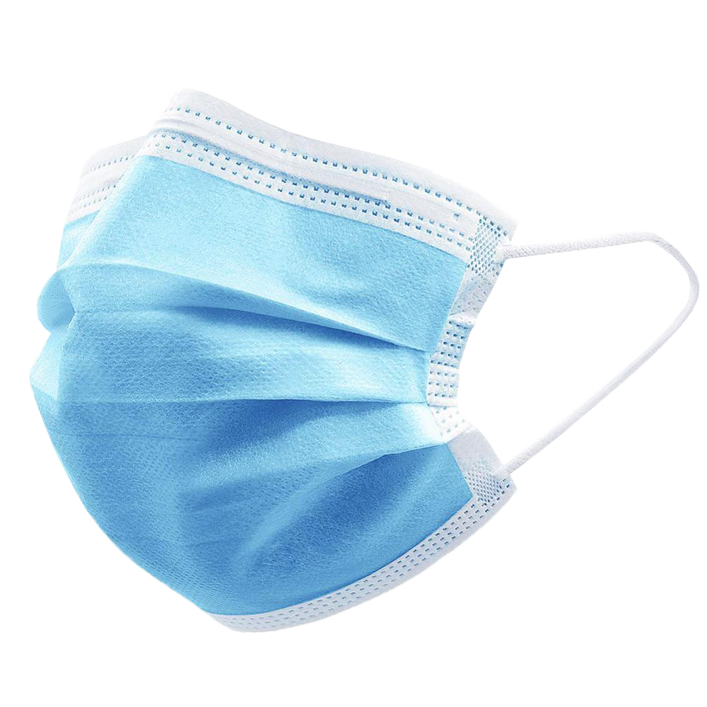 图片 50pcs 3 Ply Non-Surgical Adult Respiratory Mask