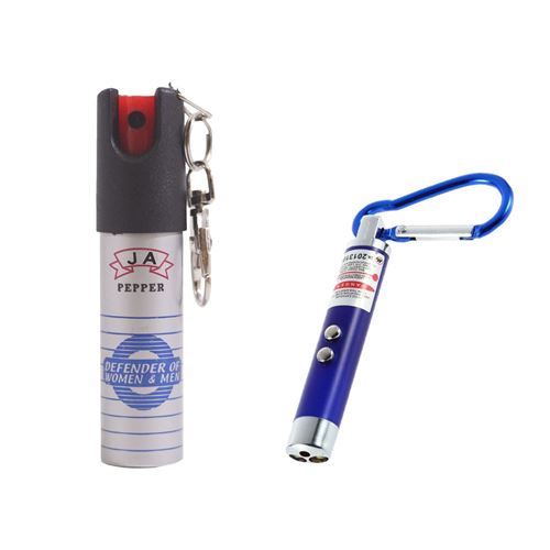 Picture of Pepper Spray + 3-in-1 LED Keychain Flashlight Package 4