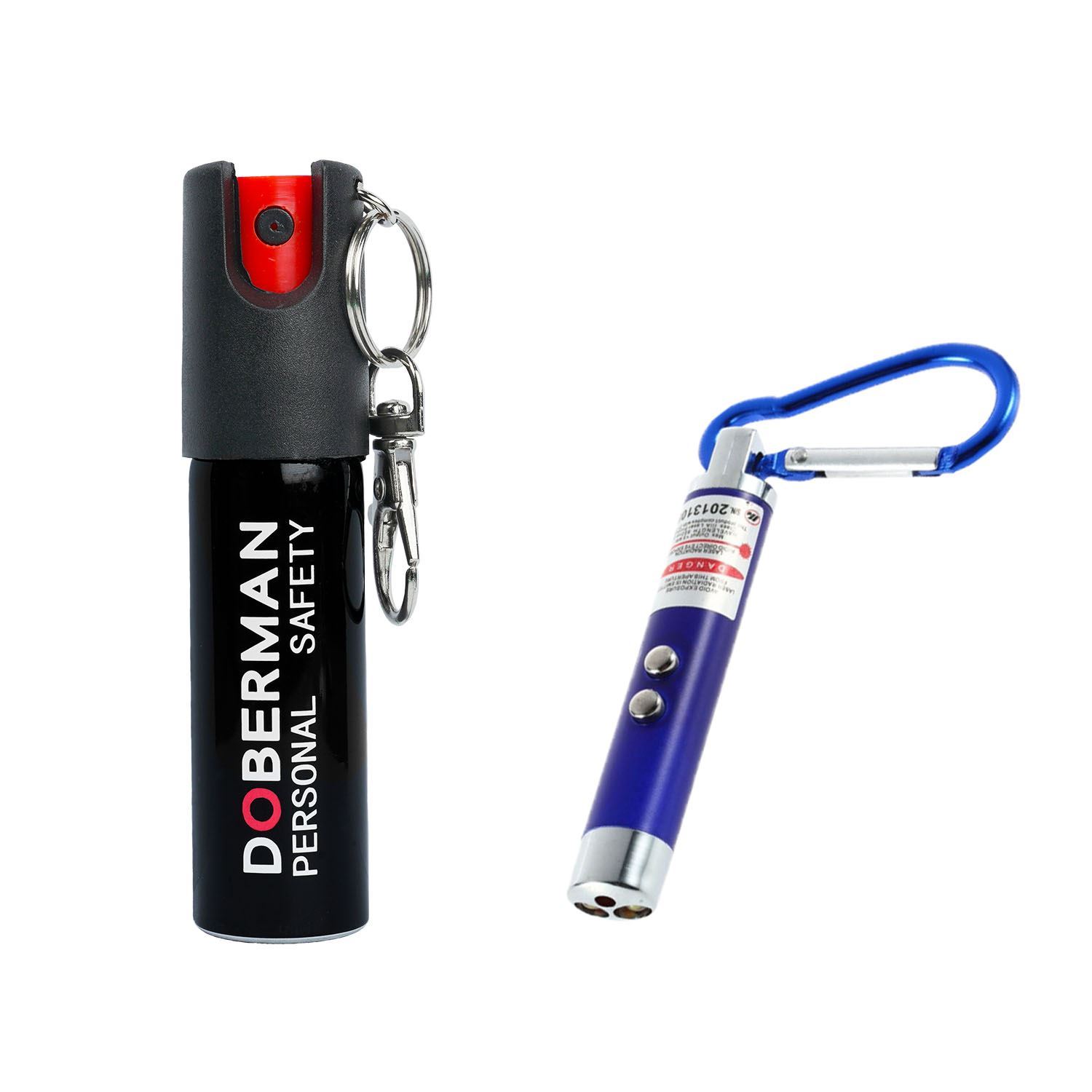 Picture of Pepper Spray + 3-in-1 LED Keychain Flashlight Package 4