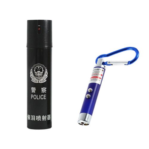 Picture of Pepper Spray + 3-in-1 LED Keychain Flashlight Package 12